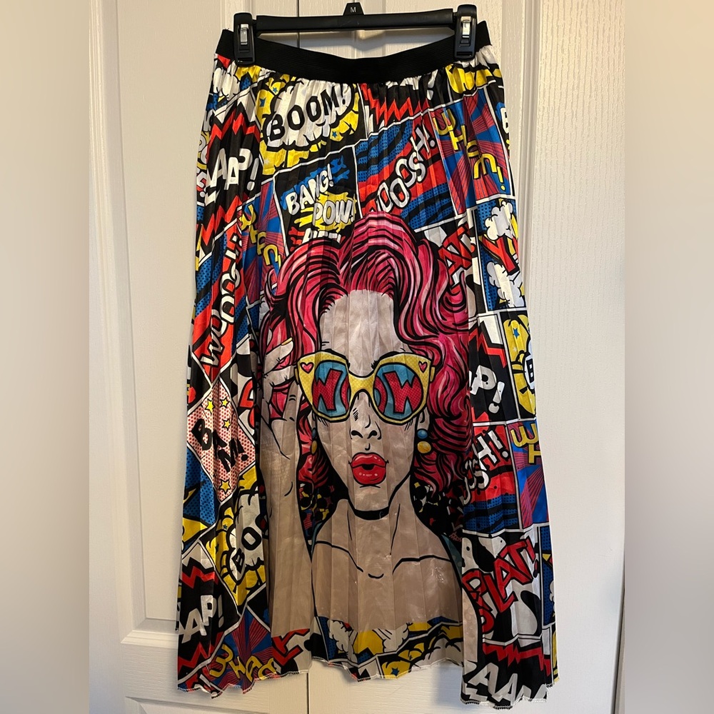 Pop art maxi skirt